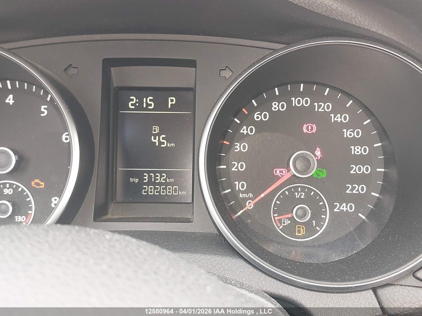 2010 Volkswagen Golf 2.5L Sportline/2.5L Trendline VIN: WVWBA7AJ3AW119018 Lot: 12580964