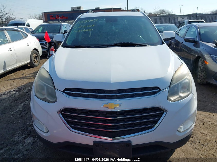 2016 Chevrolet Equinox Lt VIN: 2GNFLFE31G6341620 Lot: 12581147