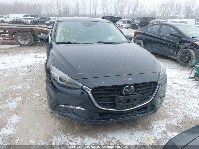 2018 Mazda 3 Grand Touring VIN: 3MZBN1W34JM217936 Lot: 12581227