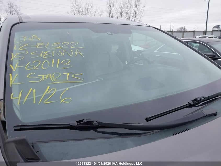 2015 Toyota Sienna VIN: 5TDZK3DC3FS620113 Lot: 12581322