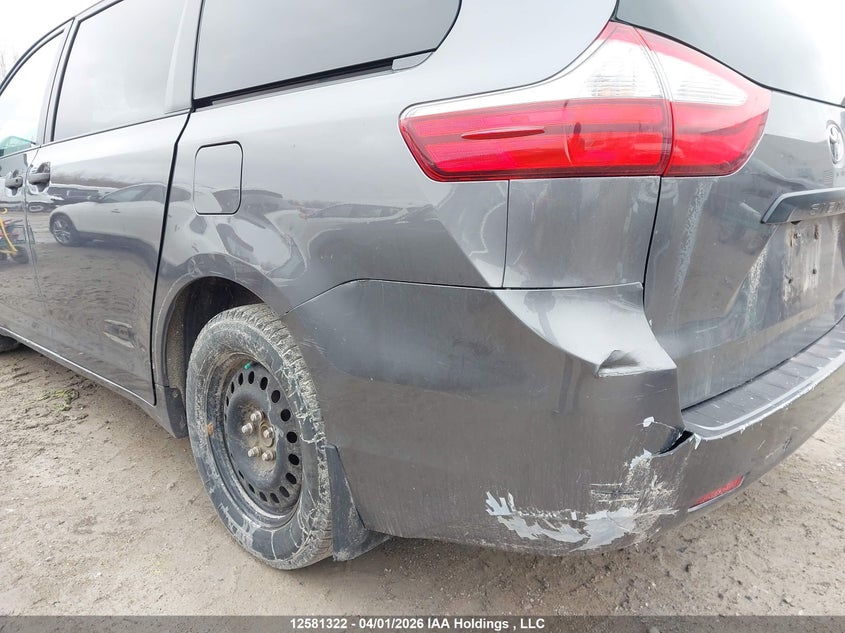 2015 Toyota Sienna VIN: 5TDZK3DC3FS620113 Lot: 12581322