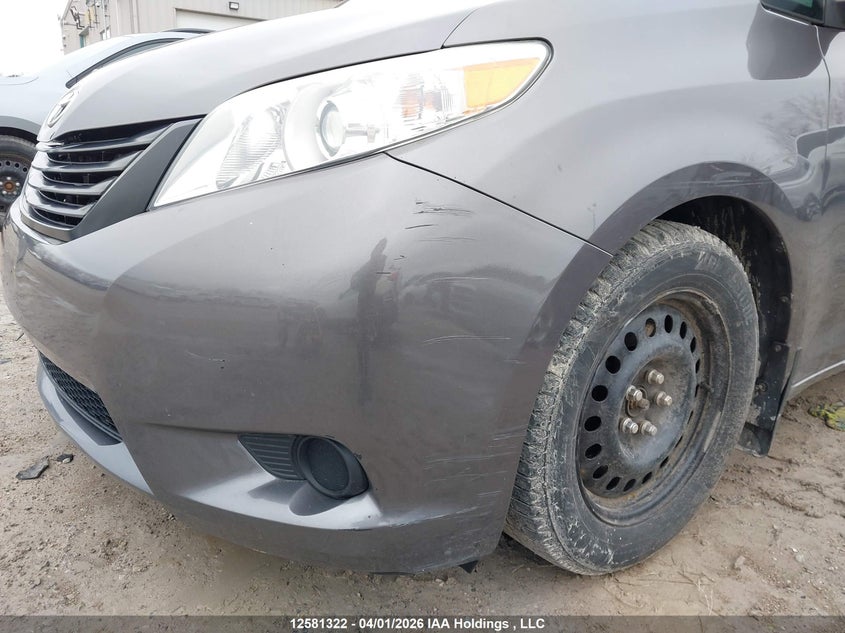 2015 Toyota Sienna VIN: 5TDZK3DC3FS620113 Lot: 12581322