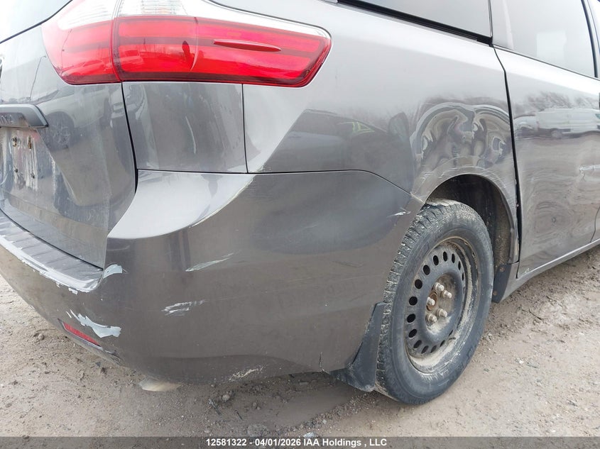 2015 Toyota Sienna VIN: 5TDZK3DC3FS620113 Lot: 12581322