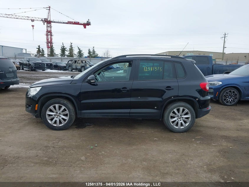 2011 Volkswagen Tiguan 2.0 Tsi Comfortline/2.0 Tsi Highline/2.0 Tsi Trendline VIN: WVGBV7AX1BW531086 Lot: 12581375