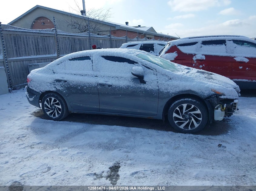 2012 Honda Civic Lx VIN: 2HGFB2F48CH106580 Lot: 12581471