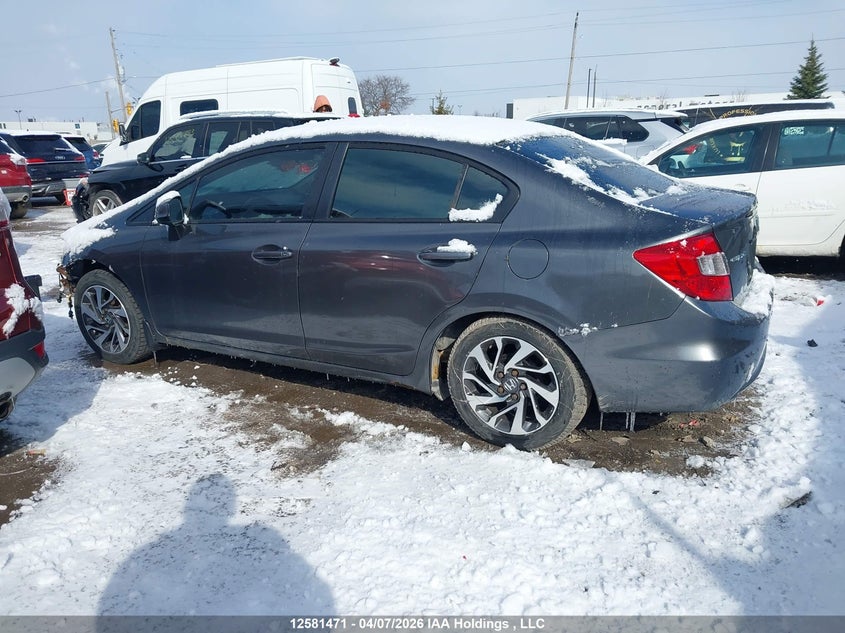 2012 Honda Civic Lx VIN: 2HGFB2F48CH106580 Lot: 12581471