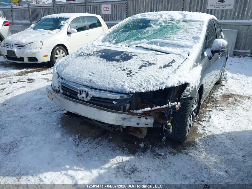 2012 Honda Civic Lx VIN: 2HGFB2F48CH106580 Lot: 12581471