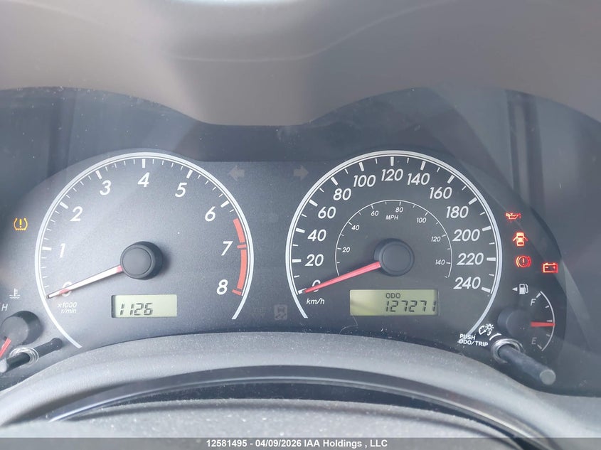 2009 Toyota Corolla S/Le/Xle VIN: 2T1BU40E09C102255 Lot: 12581495