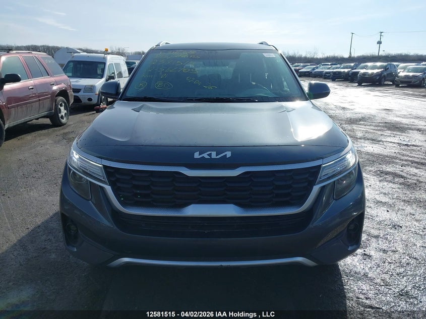 2022 Kia Seltos Lx VIN: KNDEPCAA5N7316325 Lot: 12581515
