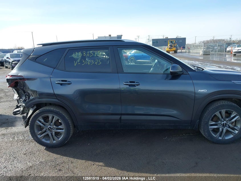 2022 Kia Seltos Lx VIN: KNDEPCAA5N7316325 Lot: 12581515