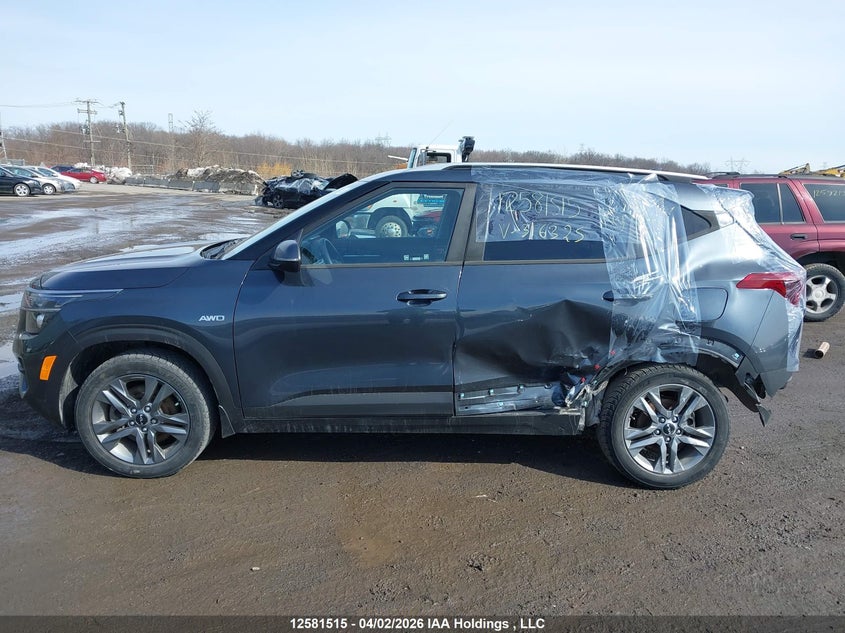 2022 Kia Seltos Lx VIN: KNDEPCAA5N7316325 Lot: 12581515