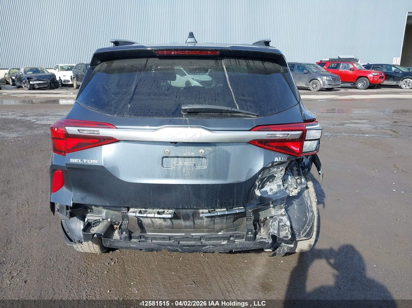 2022 Kia Seltos Lx VIN: KNDEPCAA5N7316325 Lot: 12581515