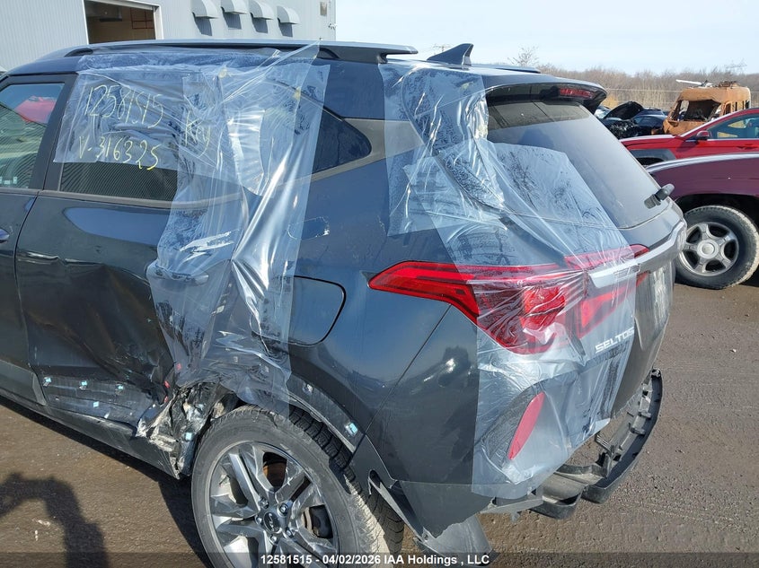 2022 Kia Seltos Lx VIN: KNDEPCAA5N7316325 Lot: 12581515