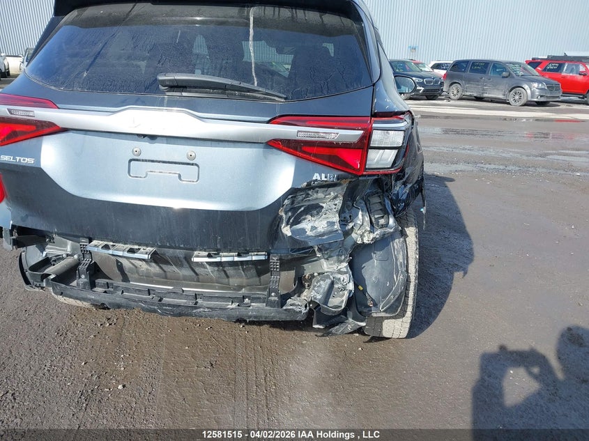 2022 Kia Seltos Lx VIN: KNDEPCAA5N7316325 Lot: 12581515