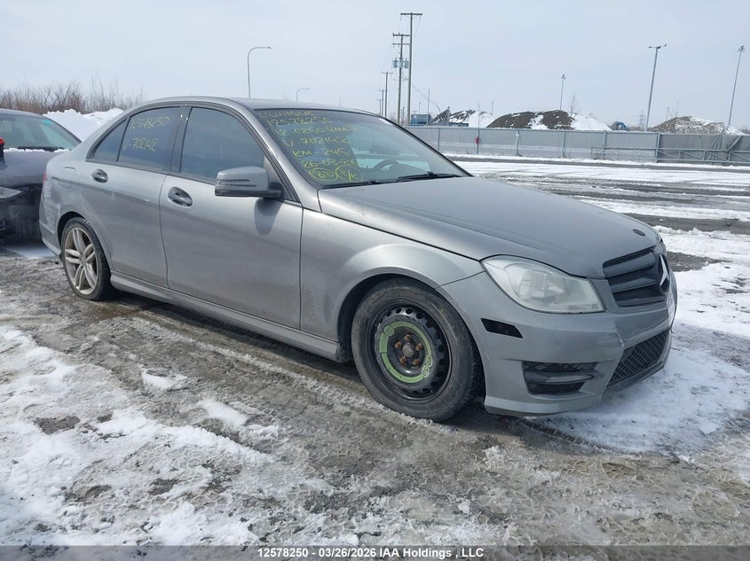 WDDGF8FBXCA702142 2012 Mercedes-Benz C 250 4Matic auction photo 1