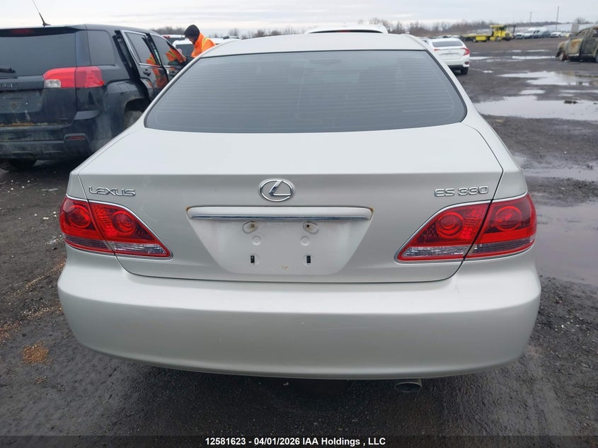 2005 Lexus Es 330 VIN: JTHBA30G955088236 Lot: 12581623