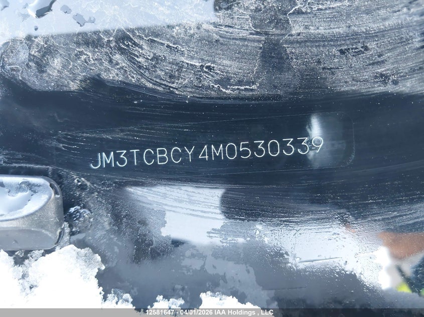 2021 Mazda Cx-9 Touring VIN: JM3TCBCY4M0530339 Lot: 12581647