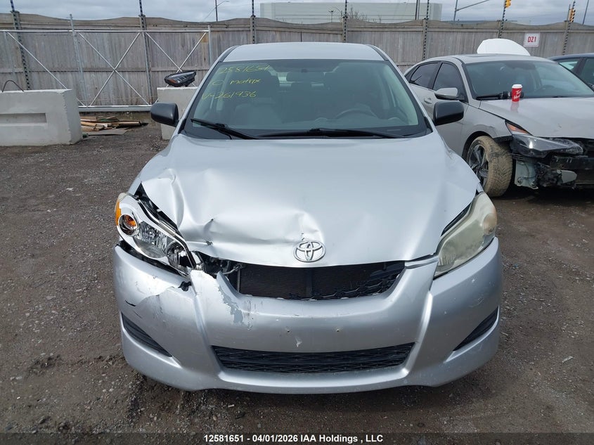 2010 Toyota Matrix VIN: 2T1KU4EE0AC261936 Lot: 12581651