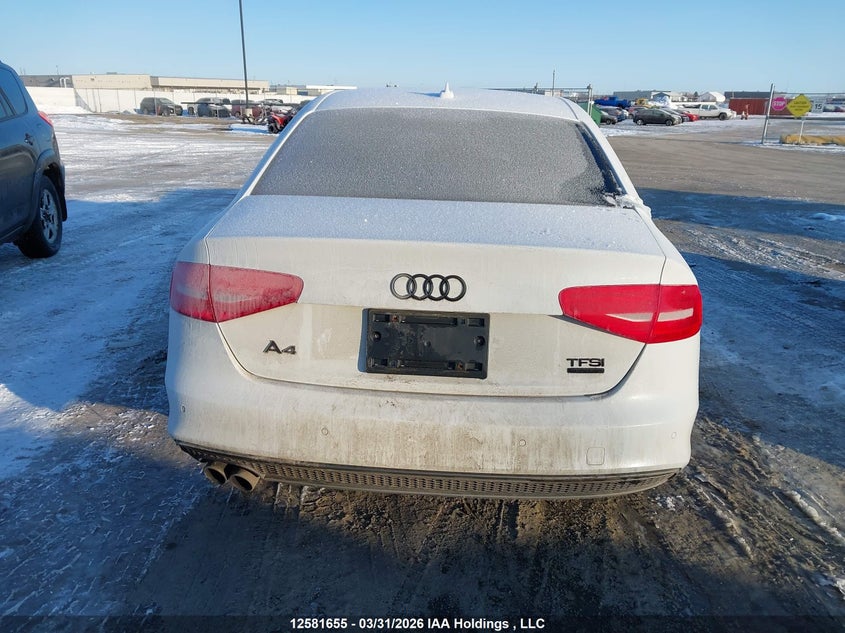 2016 Audi A4 Komfort Plus VIN: WAUBFCFL5GN000614 Lot: 12581655