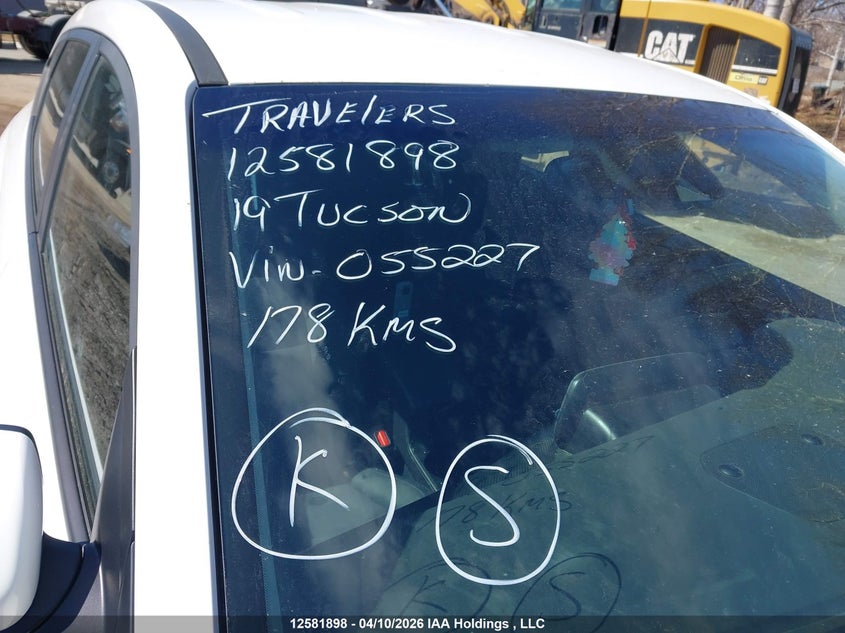 2019 Hyundai Tucson Se VIN: KM8J2CA43KU055227 Lot: 12581898