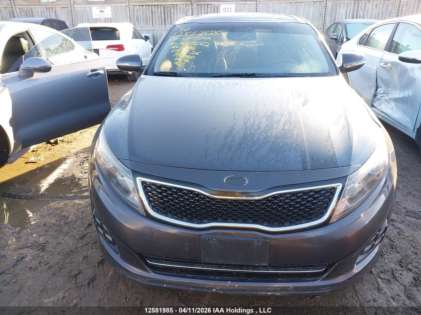 2014 Kia Optima Sx Turbo VIN: KNAGR4A62E5458662 Lot: 12581985