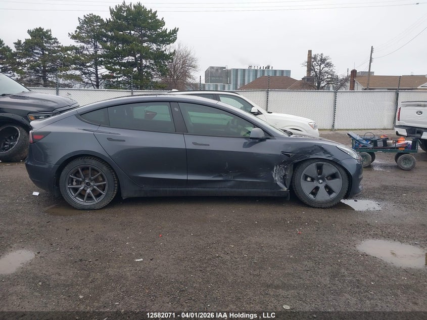 2022 Tesla Model 3 Rwd/Standard Range VIN: 5YJ3E1EA6NF207328 Lot: 12582071
