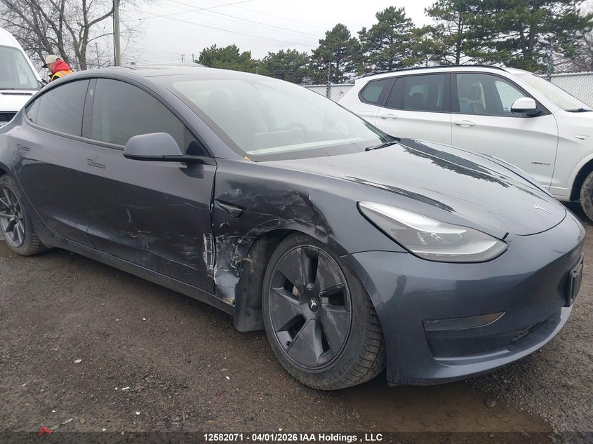 2022 Tesla Model 3 Rwd/Standard Range VIN: 5YJ3E1EA6NF207328 Lot: 12582071