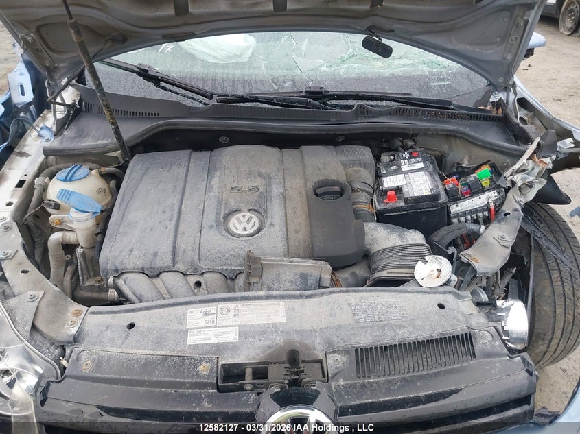 2011 Volkswagen Golf 2.5L Comfortline/2.5L Highline/2.5L Sportline/2.5L Trendline VIN: WVWDA7AJ6BW308238 Lot: 12582127