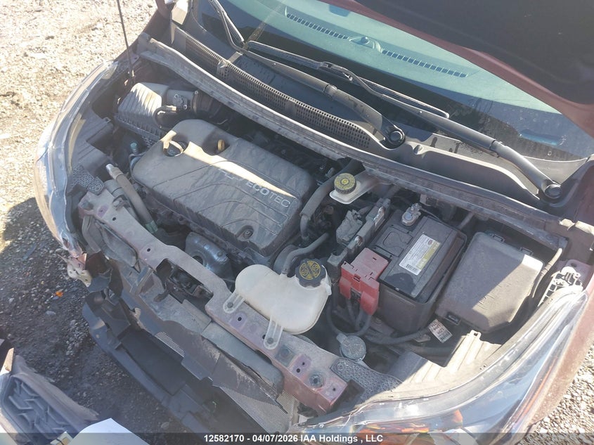 2019 Chevrolet Spark 1Lt Cvt VIN: KL8CD6SA1KC781387 Lot: 12582170