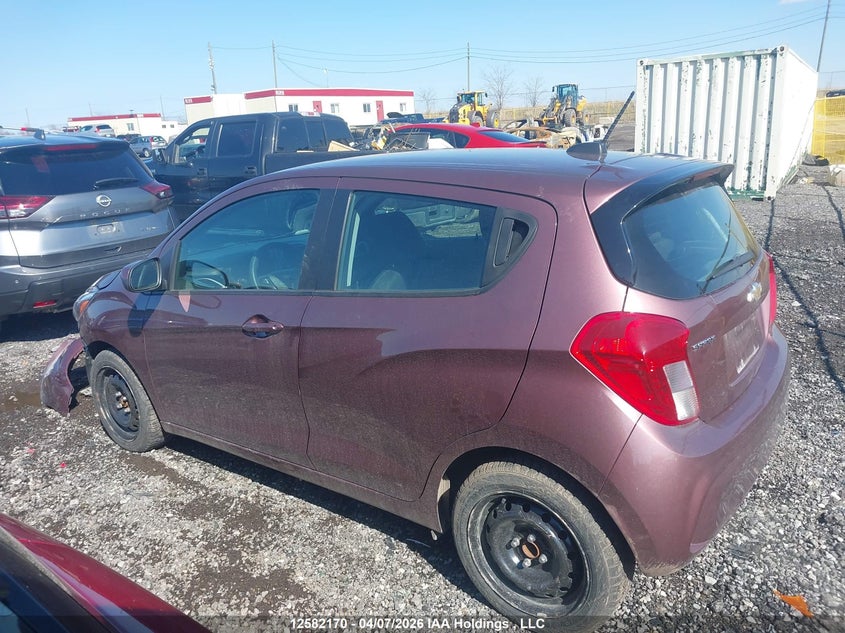 2019 Chevrolet Spark 1Lt Cvt VIN: KL8CD6SA1KC781387 Lot: 12582170