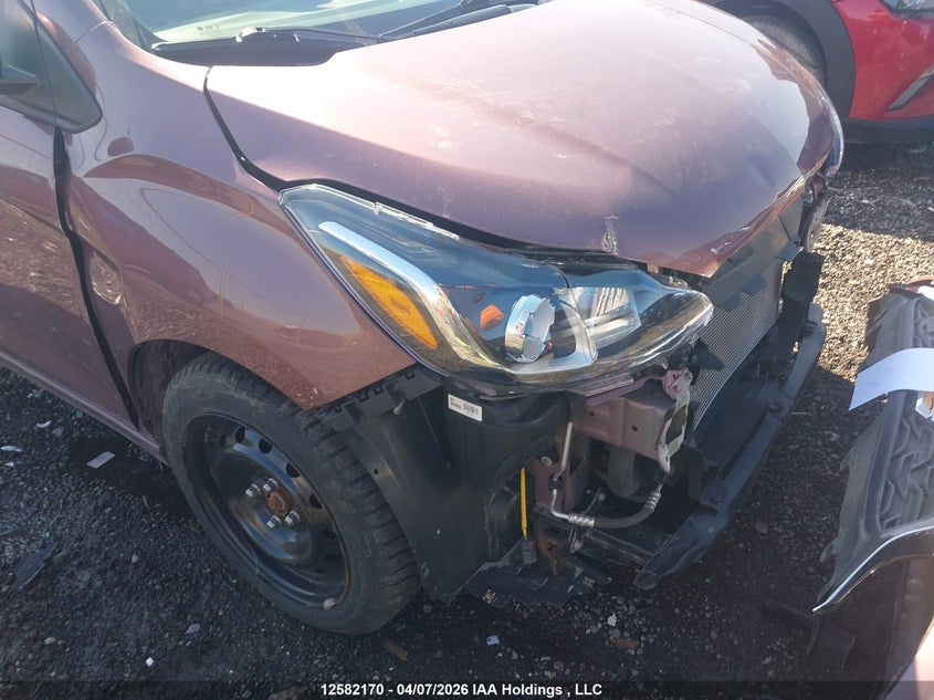 2019 Chevrolet Spark 1Lt Cvt VIN: KL8CD6SA1KC781387 Lot: 12582170