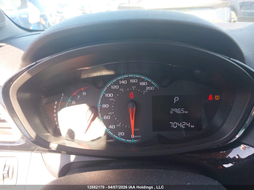 2019 Chevrolet Spark 1Lt Cvt VIN: KL8CD6SA1KC781387 Lot: 12582170