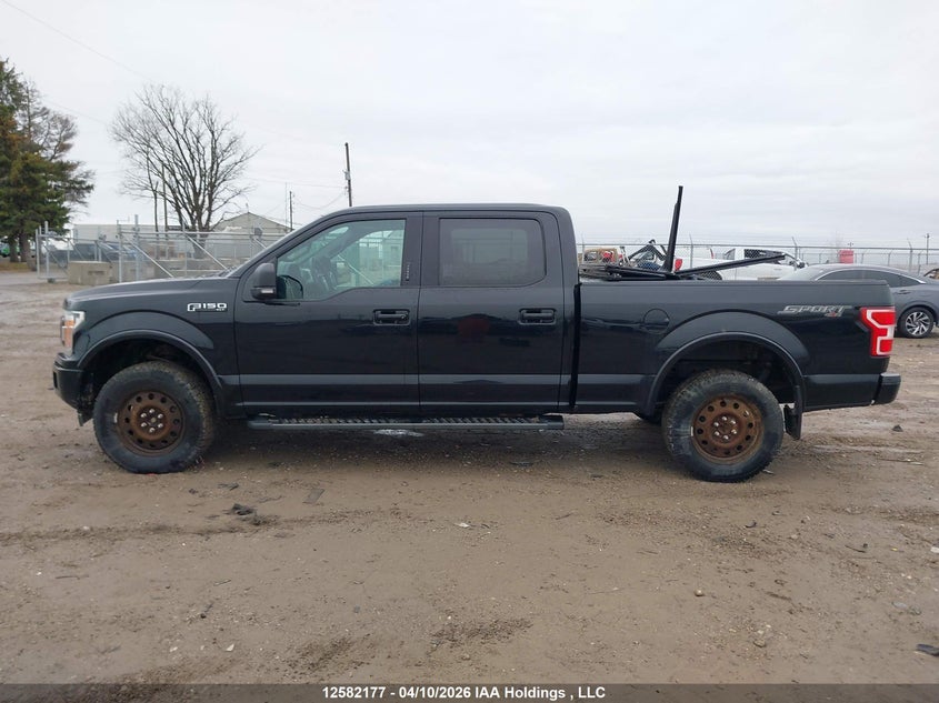 2018 Ford F150 Supercrew VIN: 1FTFW1E56JFA65839 Lot: 12582177