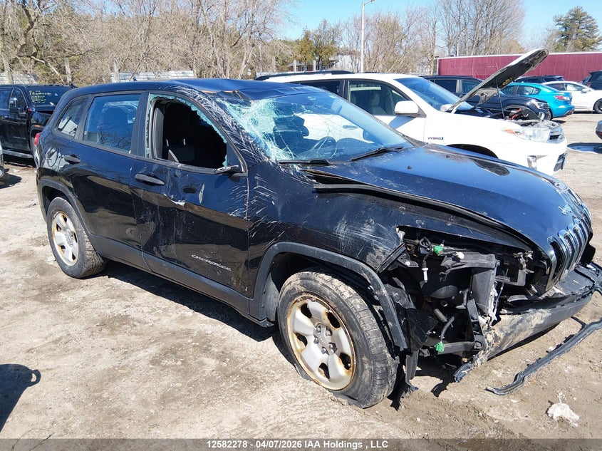 2016 Jeep Cherokee Sport VIN: 1C4PJMABXGW115330 Lot: 12582278