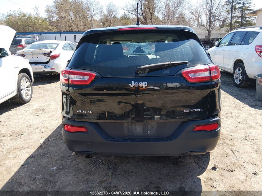 2016 Jeep Cherokee Sport VIN: 1C4PJMABXGW115330 Lot: 12582278