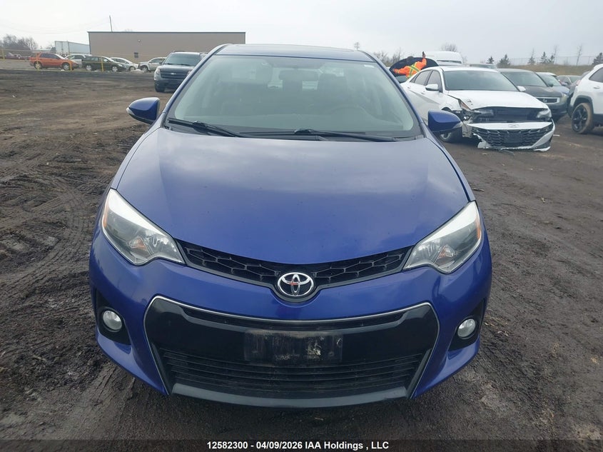 2015 Toyota Corolla VIN: 2T1BURHE6FC300108 Lot: 12582300