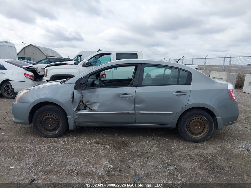 2010 Nissan Sentra 2.0S VIN: 3N1AB6AP1AL712019 Lot: 12582349