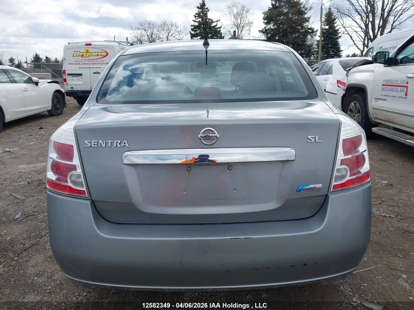 2010 Nissan Sentra 2.0S VIN: 3N1AB6AP1AL712019 Lot: 12582349