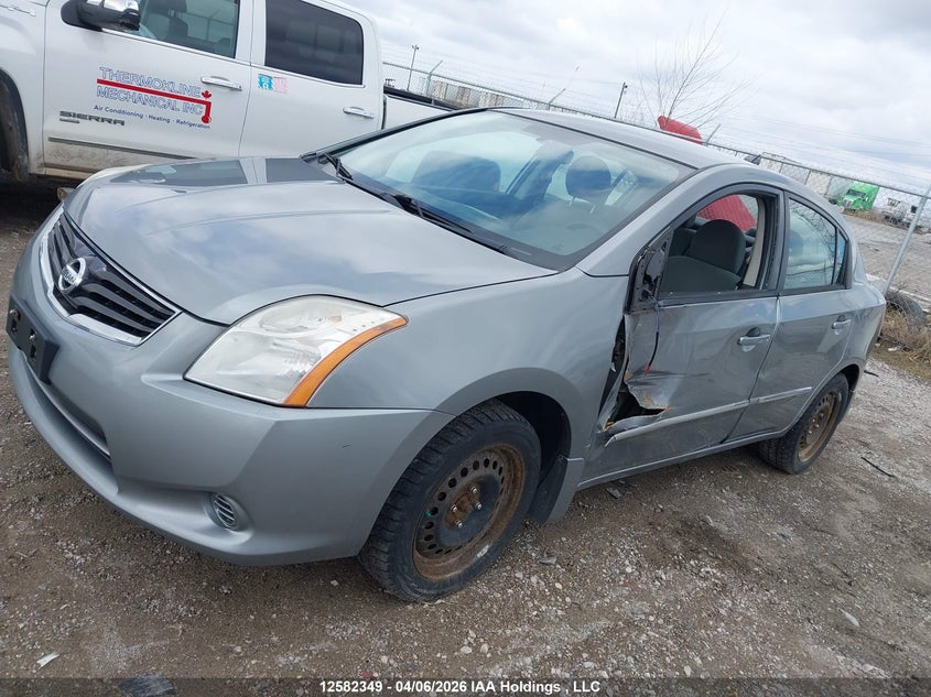 2010 Nissan Sentra 2.0S VIN: 3N1AB6AP1AL712019 Lot: 12582349