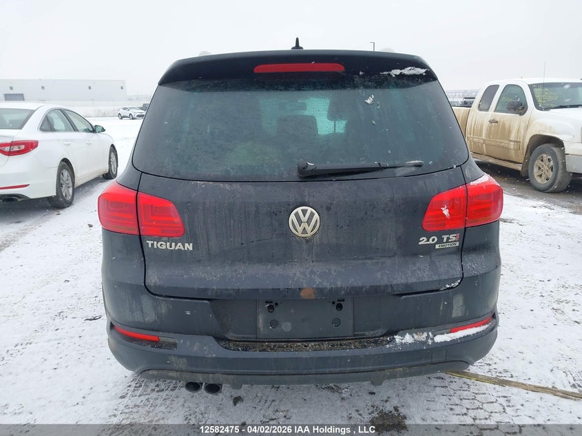 2015 Volkswagen Tiguan Comfortline/Highline/Special Edition/Trendline VIN: WVGJV7AX9FW559333 Lot: 12582475