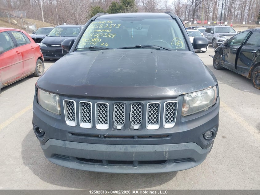 2014 Jeep Compass VIN: 1C4NJDAB5ED820388 Lot: 12582513