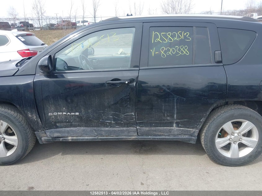 2014 Jeep Compass VIN: 1C4NJDAB5ED820388 Lot: 12582513