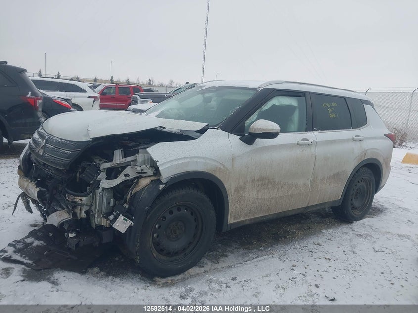 2022 Mitsubishi Outlander Se/Black Edition VIN: JA4J4UA85NZ606721 Lot: 12582514
