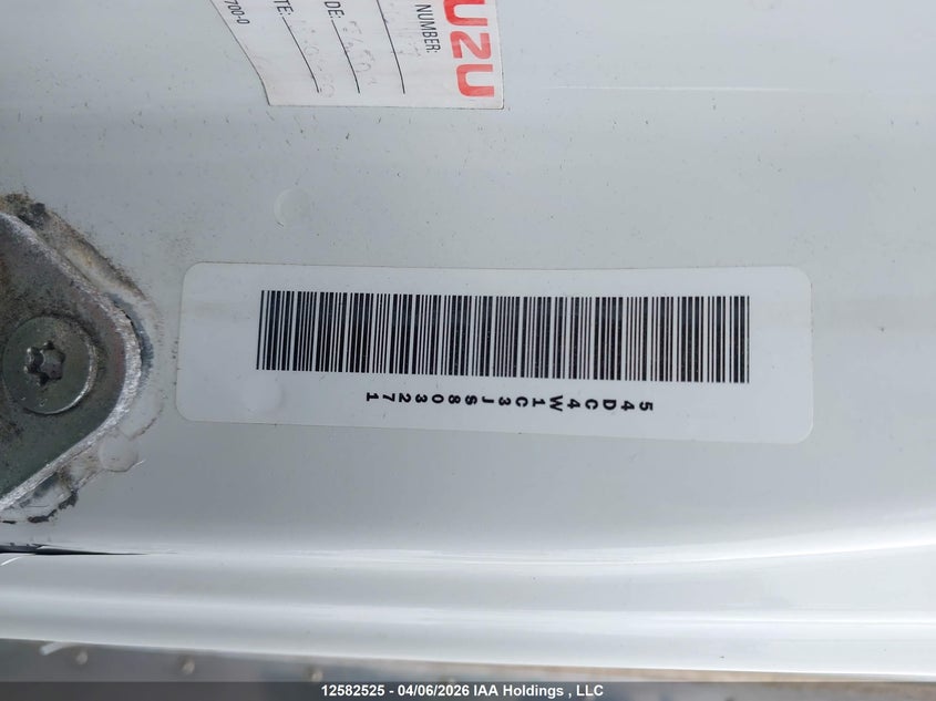 2018 Isuzu Npr VIN: 54DC4W1C3JS803271 Lot: 12582525