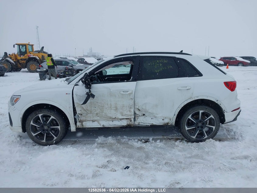 2022 Audi Q3 45 Technik VIN: WA1FECF36N1147577 Lot: 12582536