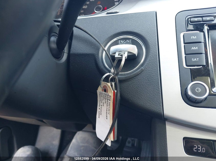 2014 Volkswagen Passat Cc VIN: WVWBN7AN7EE523801 Lot: 12582599