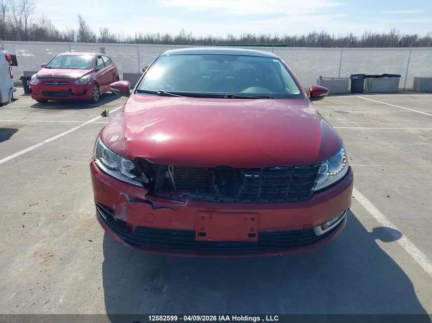 2014 Volkswagen Passat Cc VIN: WVWBN7AN7EE523801 Lot: 12582599