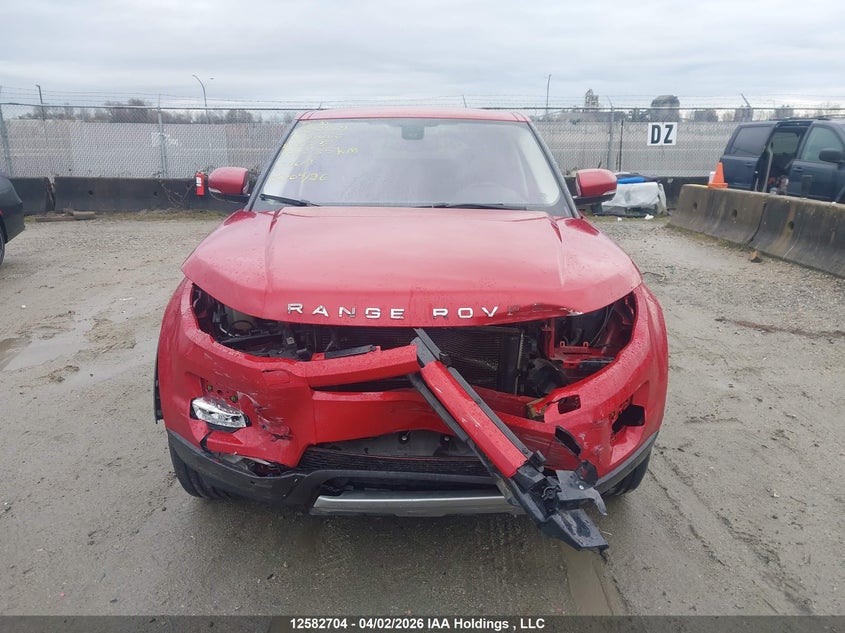 2013 Land Rover Range Rover Evoque Prestige Premium VIN: SALVV2BG5DH733237 Lot: 12582704