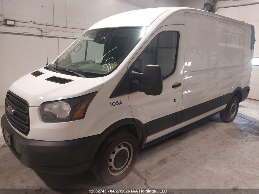 2019 Ford Transit, Rear Window, IAAI, VIN 1FTBW2CM4KKB03687 — photo 2