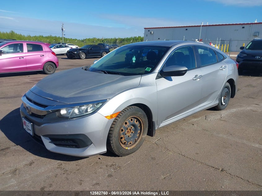 Vin: 2hgfc2f57hh023980, lot: 2978375, honda civic lx 20172